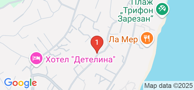 Парк-хотел Здравец Карта