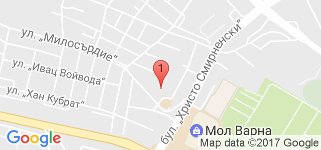 Фитнес център ДЕЙМОС Карта