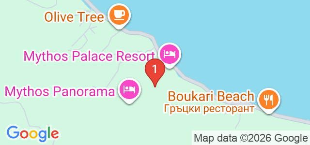 Mythos Palace Resort Карта
