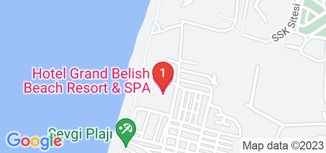 Hotel Grand Belish Карта