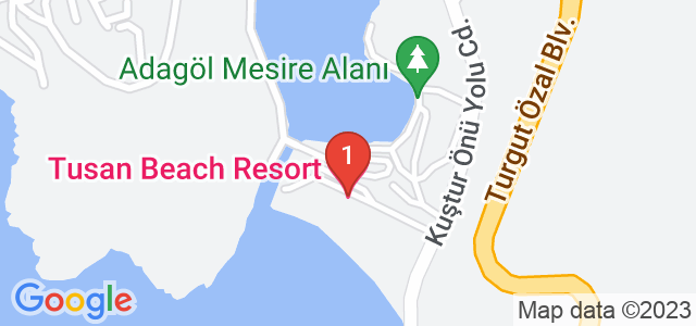 Tusan Beach Resort Карта