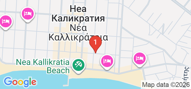 Atlantis Nea Kallikratia Карта