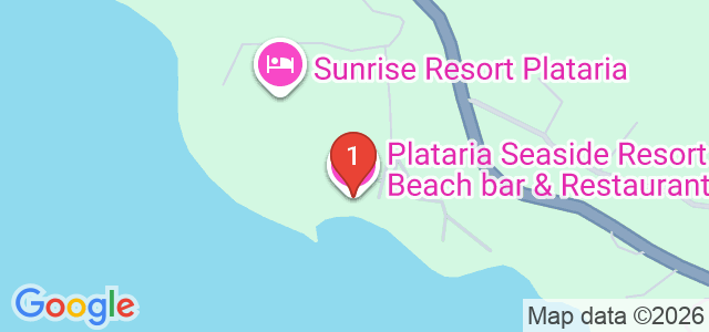 Plataria Seaside Resort Карта