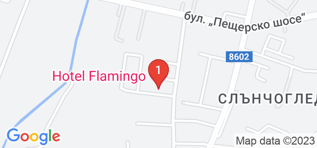 Hotel Flamingo Карта