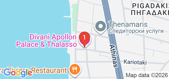 Divani Apollon Palace & Thalasso Карта