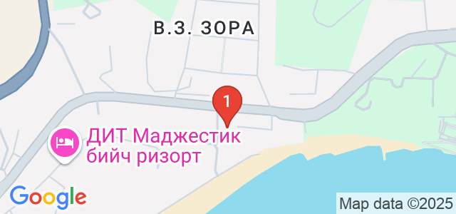 Хотел Бора Бора Карта
