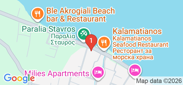 Calma Beach Карта