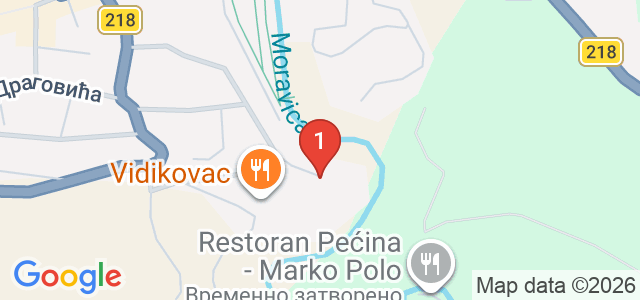 Hotel Banjica Карта