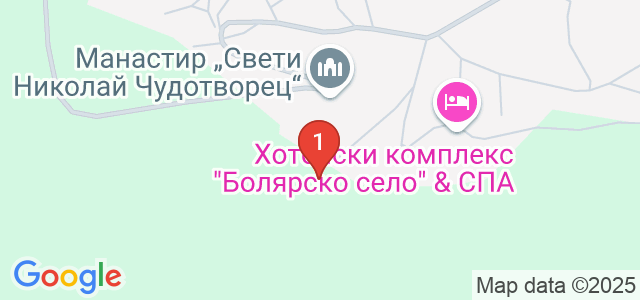 Хотел Арбанаси палас Карта