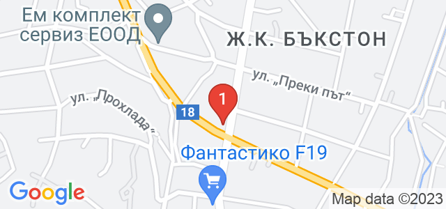 Автоцентър NON STOP, Павлово Карта
