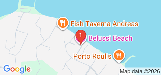 Belussi Beach Карта