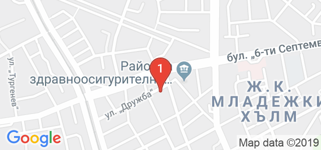Проф. д-р Петър Петров Карта
