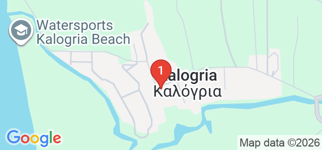 Kalogria Beach Карта