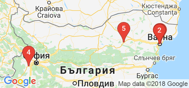 Магазини за детски играчки Раяленд Карта
