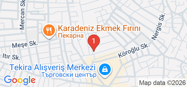 Текирдаг Карта