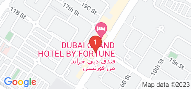 Hampton by Hilton Dubai Airport Карта