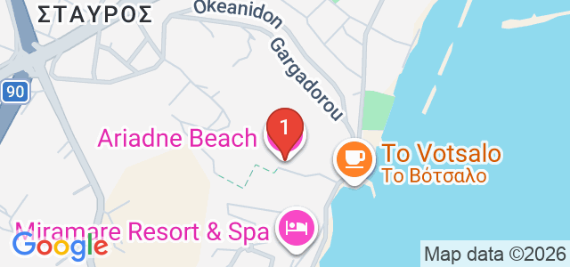 Ariadne Beach Карта