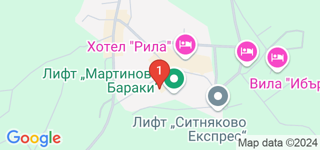 Хотел Ледени ангели Карта