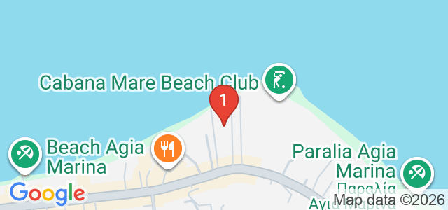 Elia Agia Marina Resort Карта
