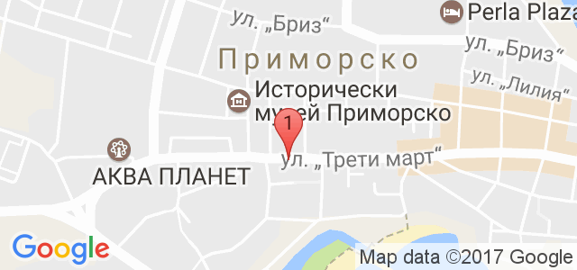 Аква Планет Приморско Карта