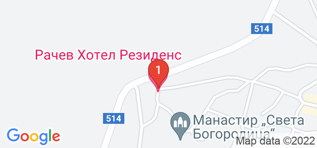 Хотел Рачев Резиденс Карта