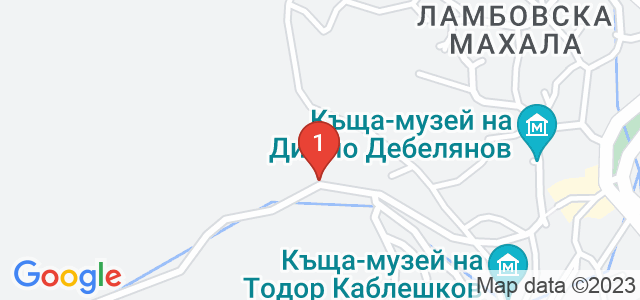 Хотел Козлеков Копривщица Карта