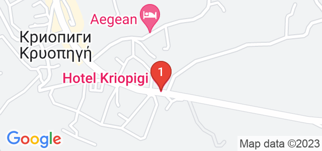 Hotel Kriopigi Карта