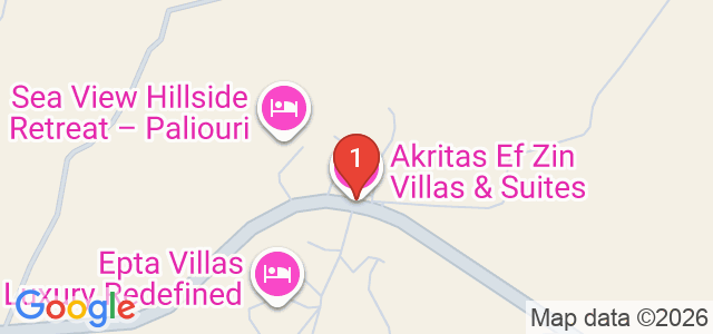Akritas Ef Zin Villas & Suites Карта