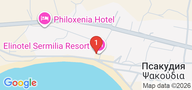 Elinotel Sermilia Resort Карта