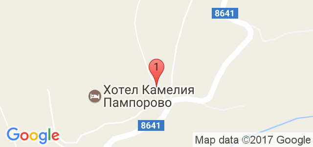 Комплекс Замъка Пампорово Карта