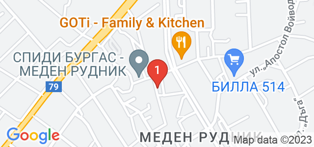 Козметично студио Clishe Карта