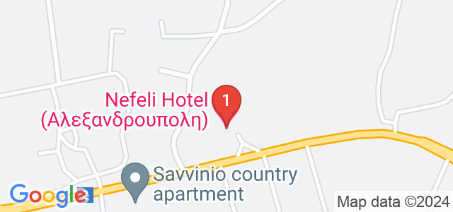 Nefeli Hotel Карта