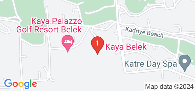 Kaya Belek Карта