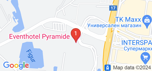 Eventhotel Pyramide Карта