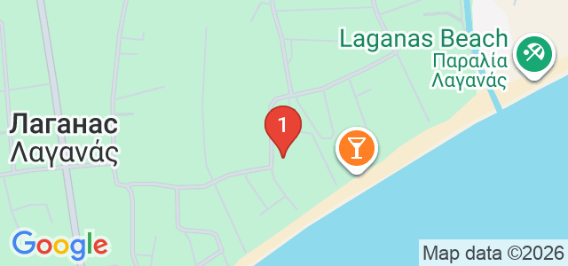 Laganas Beach Hotel Ionian Escape Карта