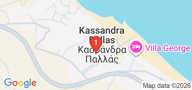 Kassandra Palace Карта