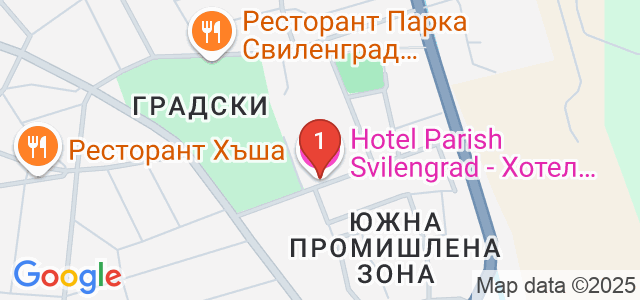 Hotel Parish Карта