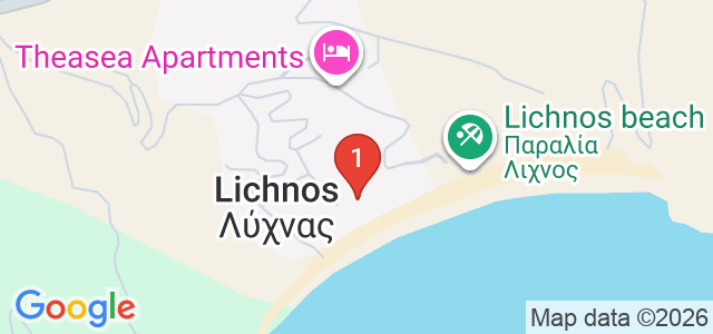 Lichnos Beach Hotel&Suites Карта