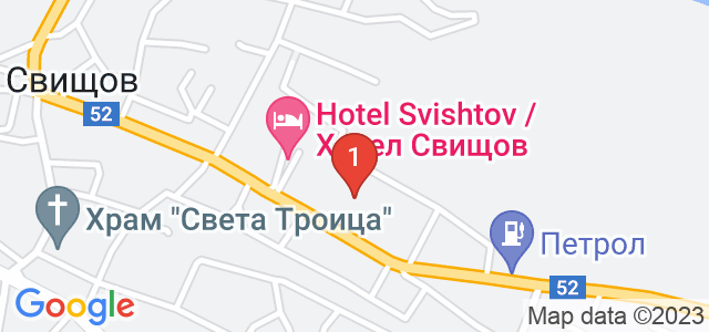 Семеен хотел Свищов Карта