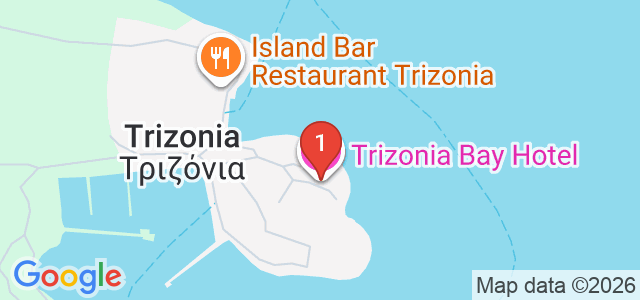 Trizonia Bay Hotel Карта