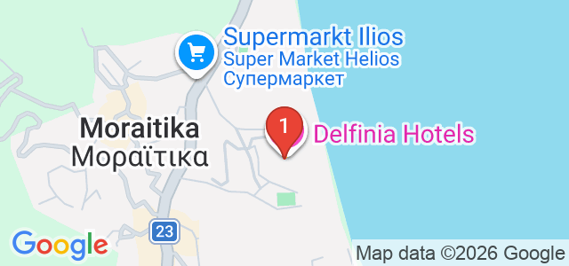 Delfinia Corfu Карта