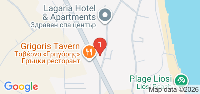 Verano Afytos Hotel Карта