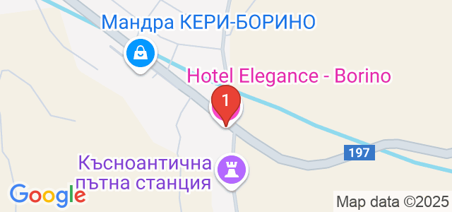 Хотел Елеганс Карта