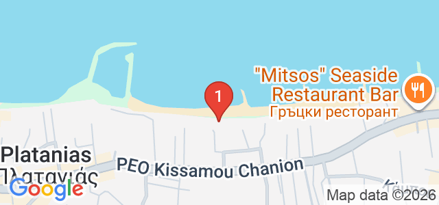 Porto Platanias Beach Luxury Selection Карта