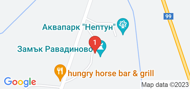 Замъка Равадиново Карта