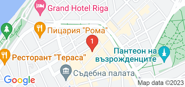 Ресторант La Strada  Карта