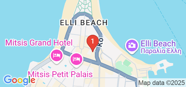 Aquamare City and Beach Hotel Карта