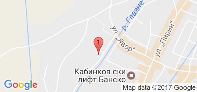 Мария Антоанета Резидънс - Банско Карта