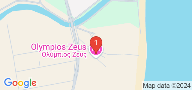 Olympios Zeus Hotel Карта