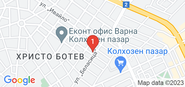Денста ООД Карта